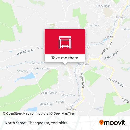 North Street Changegate map