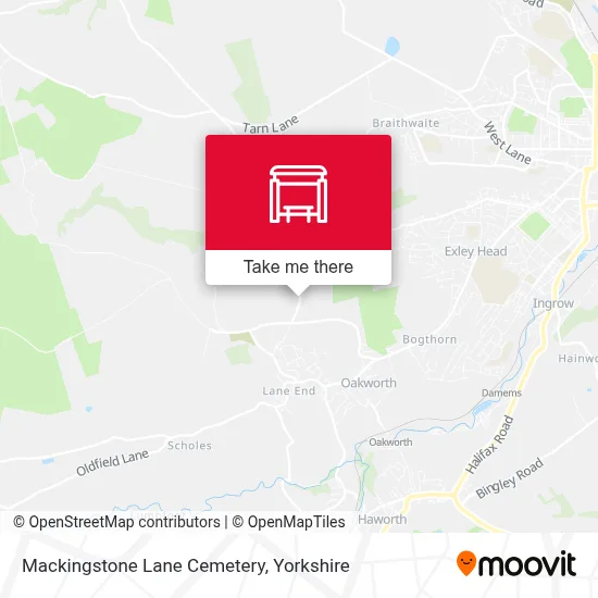 Mackingstone Lane Cemetery map