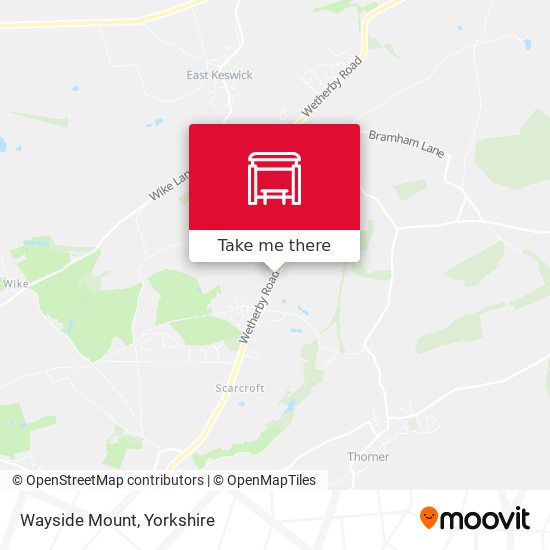 Wayside Mount map