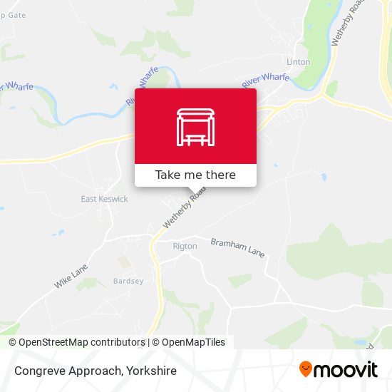 Congreve Approach map