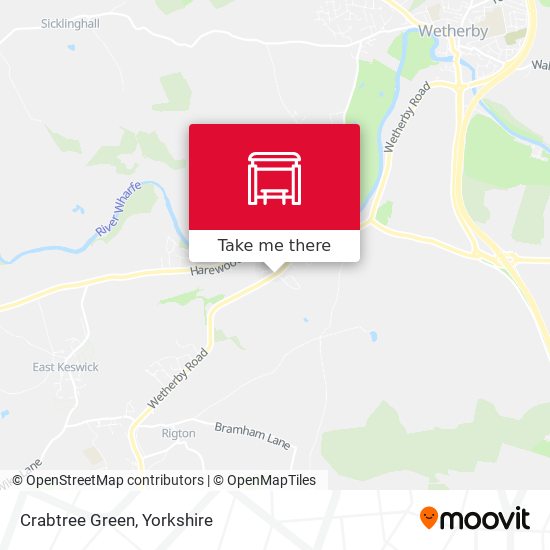 Crabtree Green map