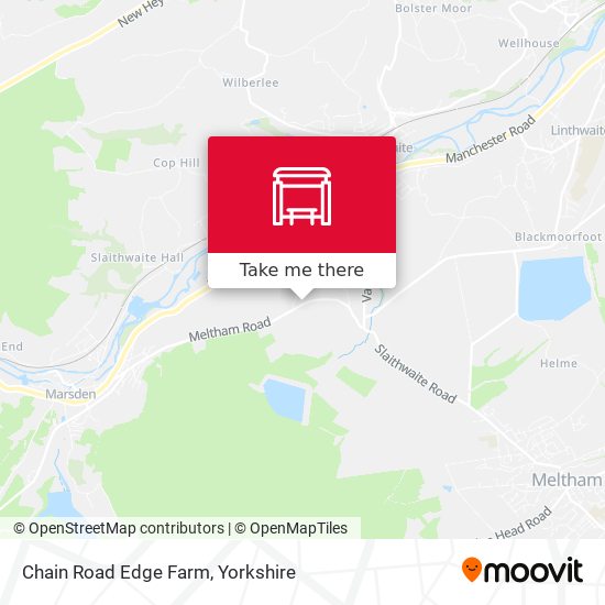 Chain Road Edge Farm map