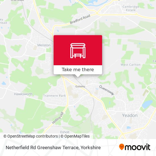 Netherfield Rd Greenshaw Terrace map