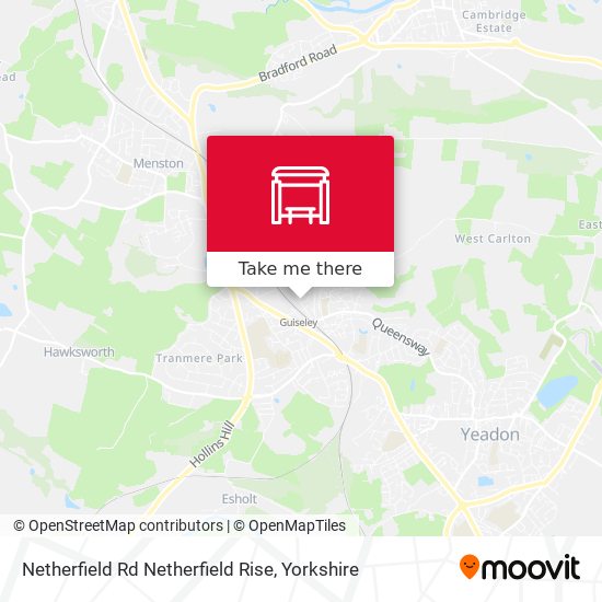 Netherfield Rd Netherfield Rise map