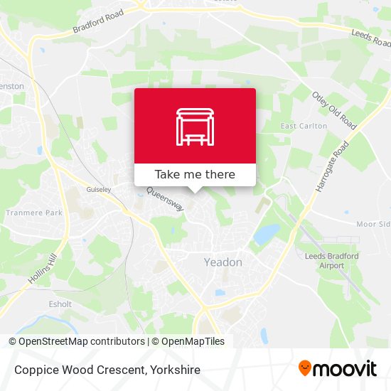 Coppice Wood Crescent map