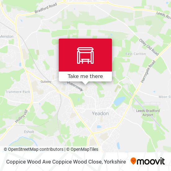 Coppice Wood Ave Coppice Wood Close map