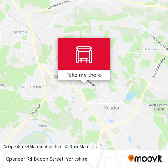 Spenser Rd Bacon Street map