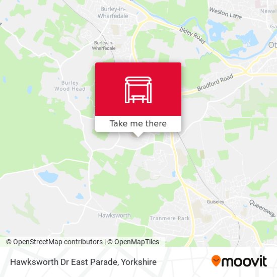 Hawksworth Dr East Parade map