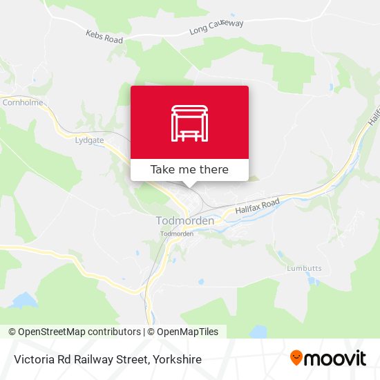 Victoria Rd Railway Street map
