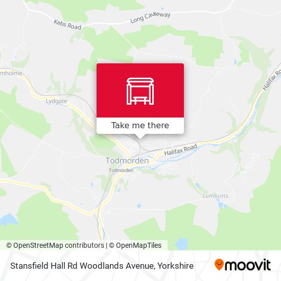 Stansfield Hall Rd Woodlands Avenue map