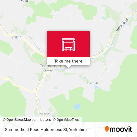 Summerfield Road Holderness St map