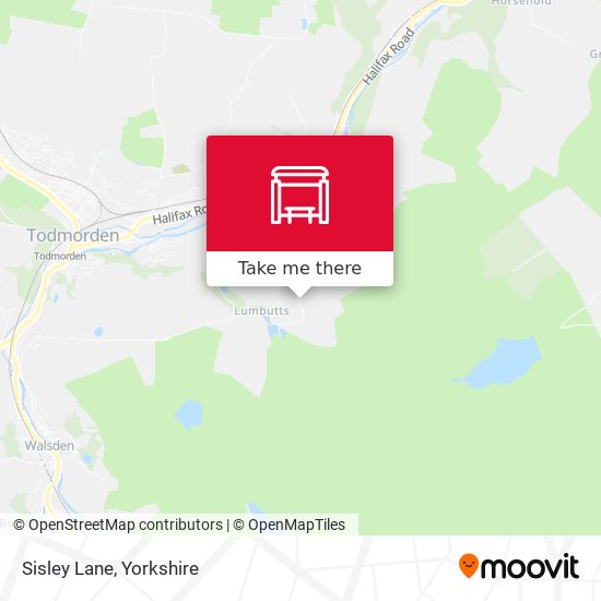 Sisley Lane map
