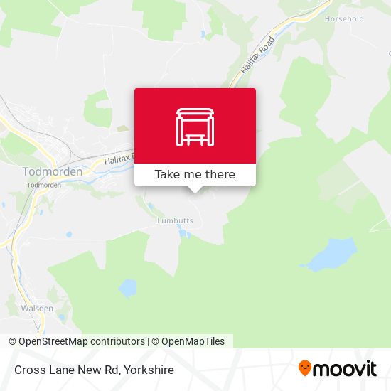 Cross Lane New Rd map