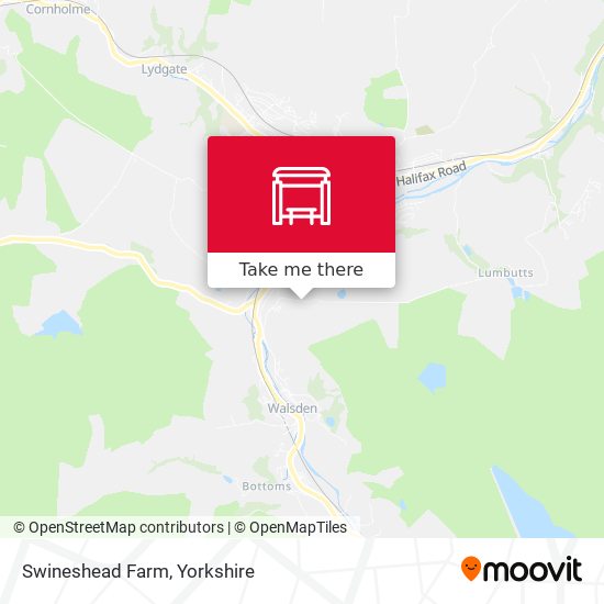 Swineshead Farm map