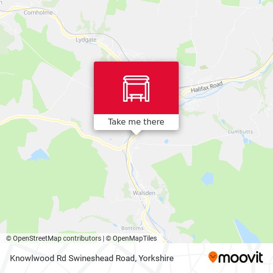 Knowlwood Rd Swineshead Road map