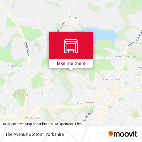 The Avenue Bottom map