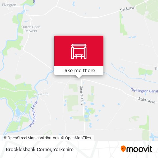 Brocklesbank Corner map