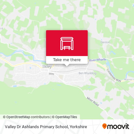 Valley Dr Ashlands Primary School map