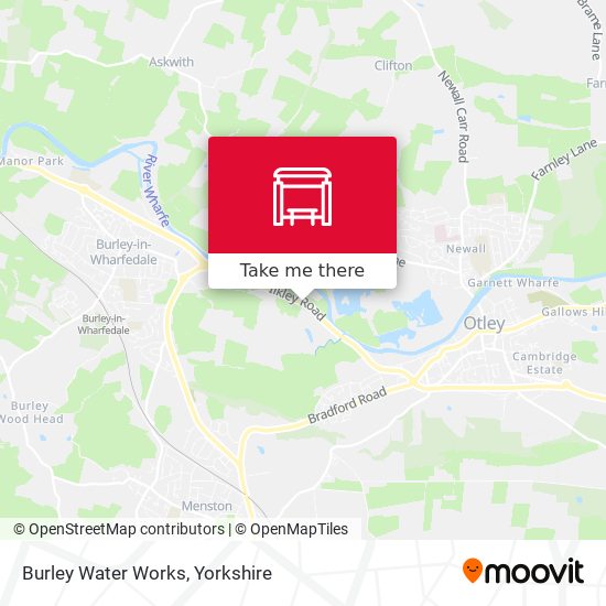Burley Water Works map