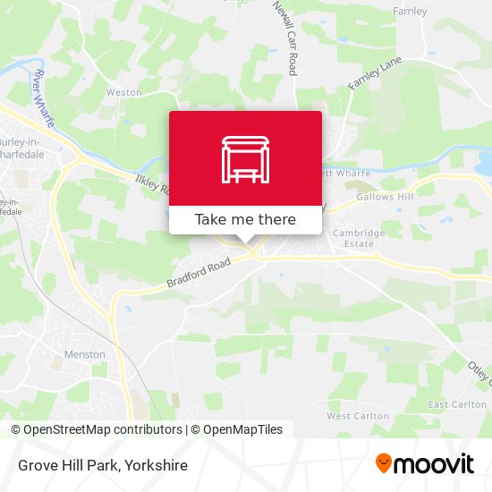 Grove Hill Park map