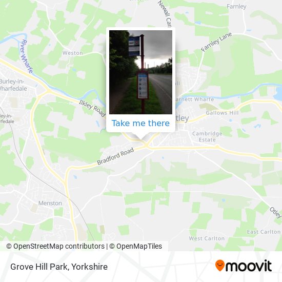 Grove Hill Park map