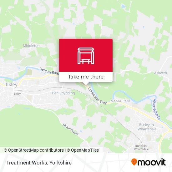 Treatment Works map