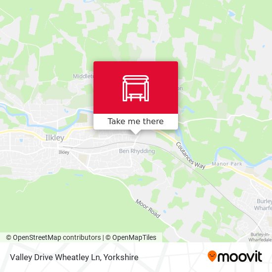 Valley Drive Wheatley Ln map