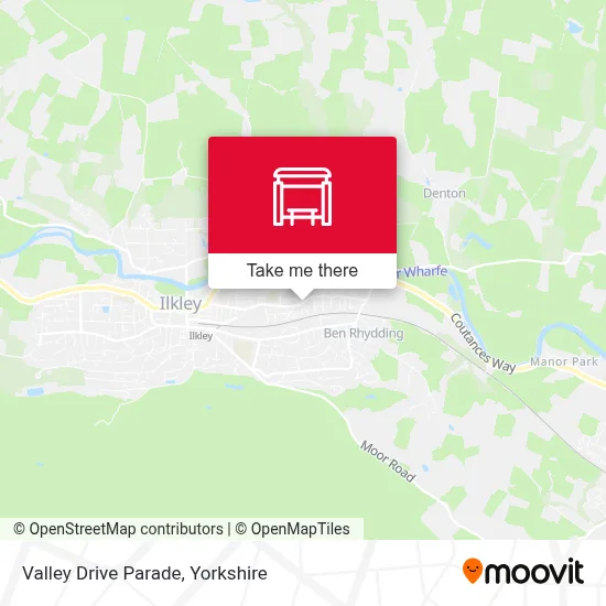 Valley Drive Parade map