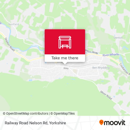 Railway Road Nelson Rd map