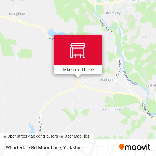 Wharfedale Rd Moor Lane map