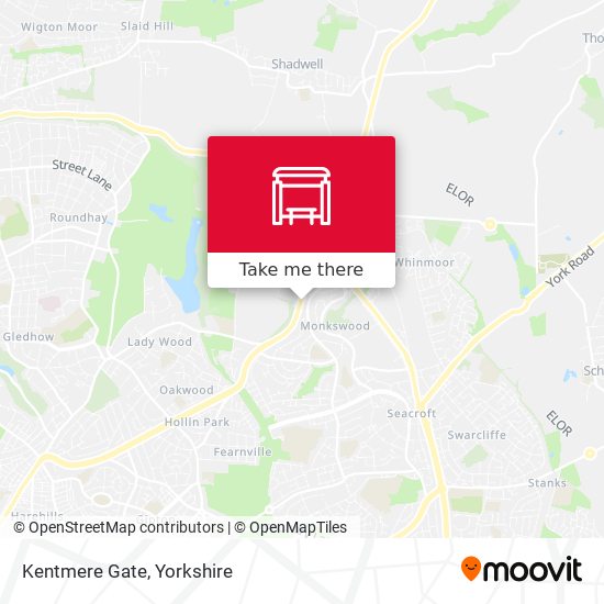 Kentmere Gate map