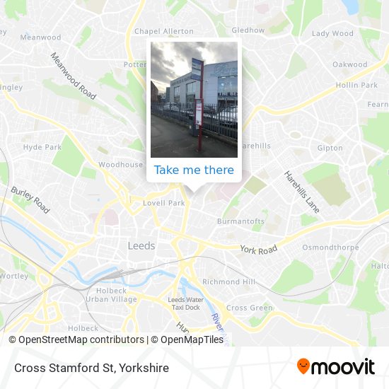 Cross Stamford St map