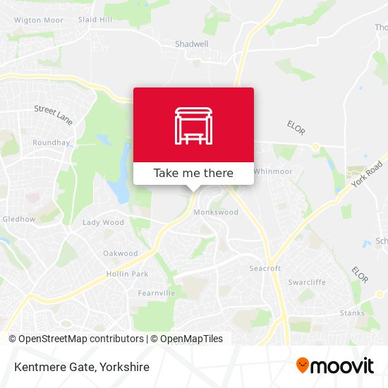 Kentmere Gate map