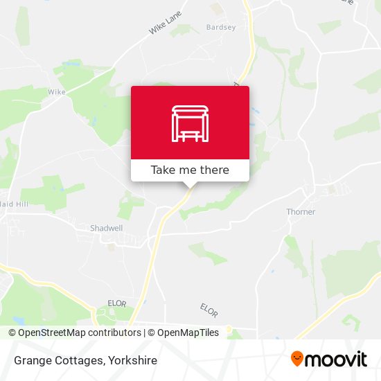 Grange Cottages map
