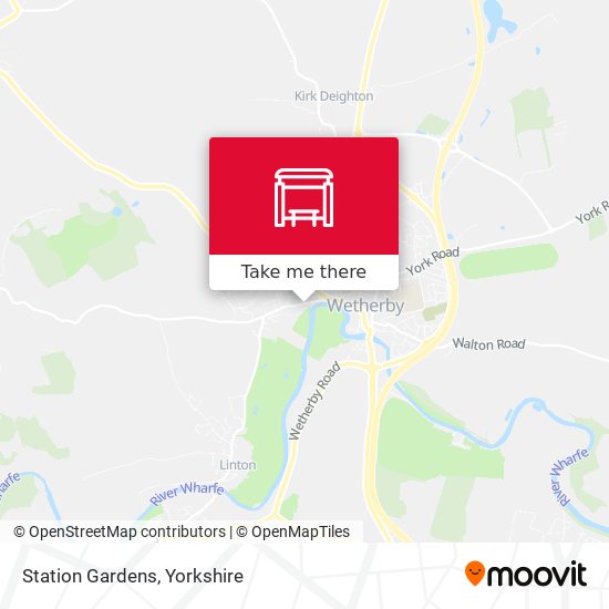 Station Gardens map
