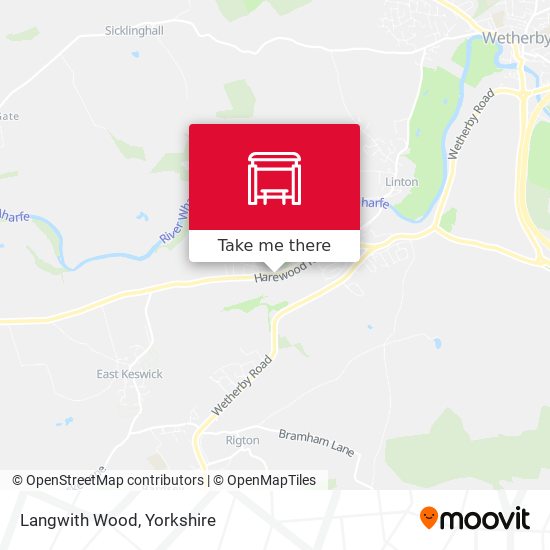 Langwith Wood map