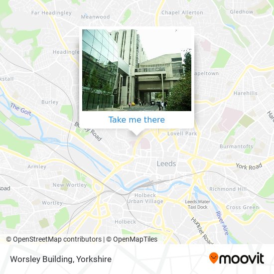 Worsley Building map