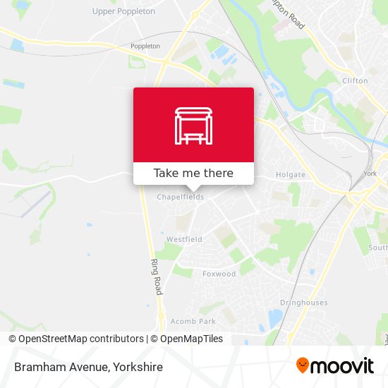Bramham Avenue map