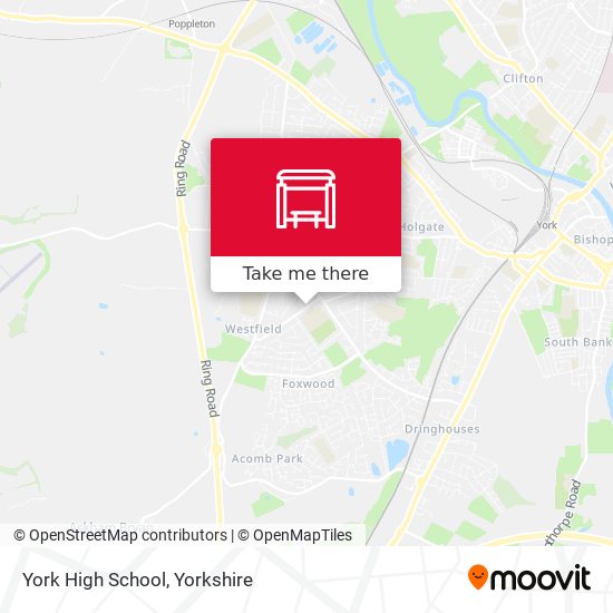 York High School map