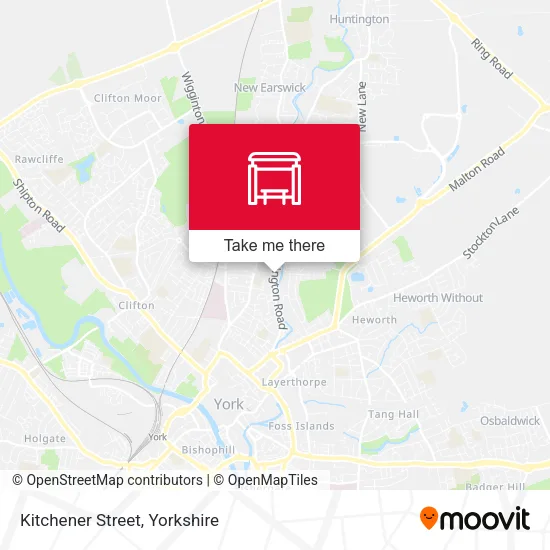 Kitchener Street map