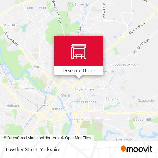 Lowther Street map