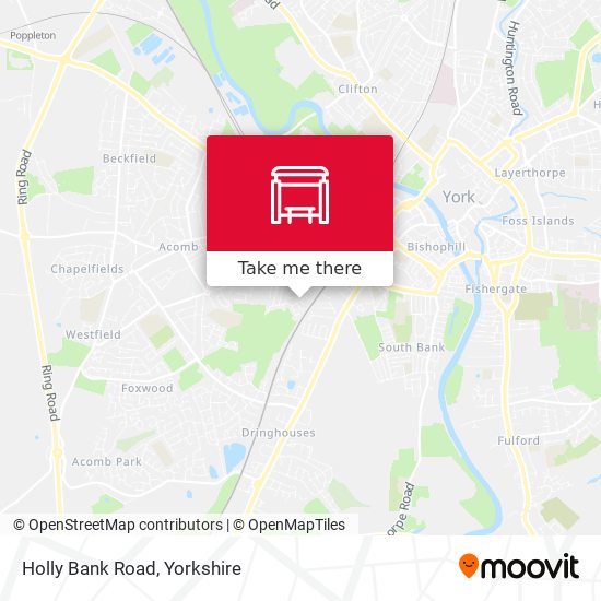 Holly Bank Road map