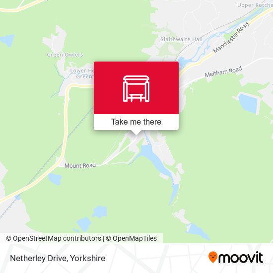 Netherley Drive map