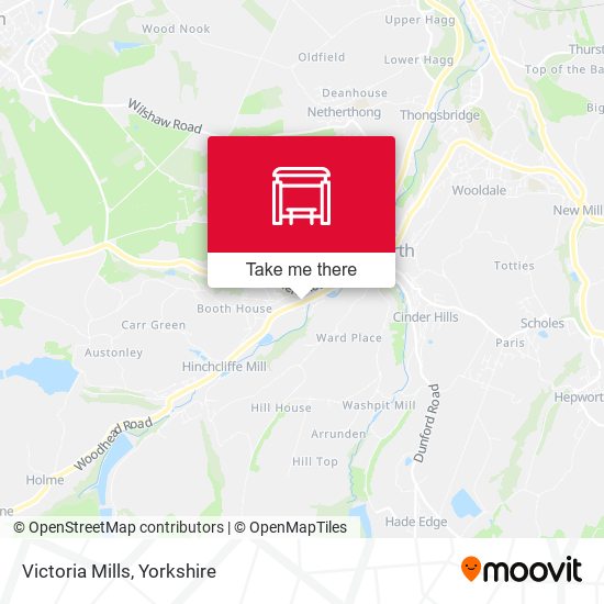 Victoria Mills map