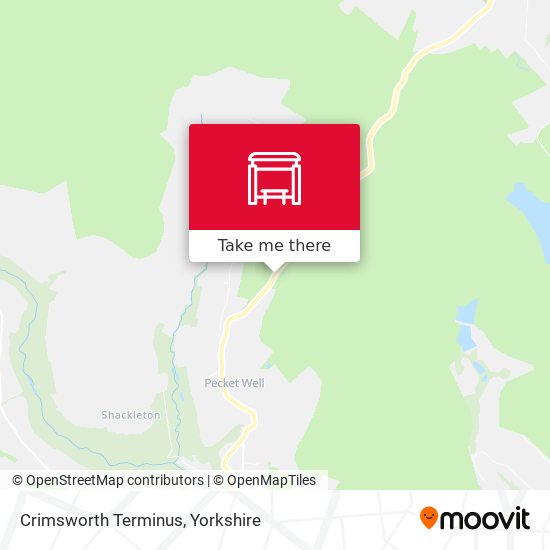 Crimsworth Terminus map