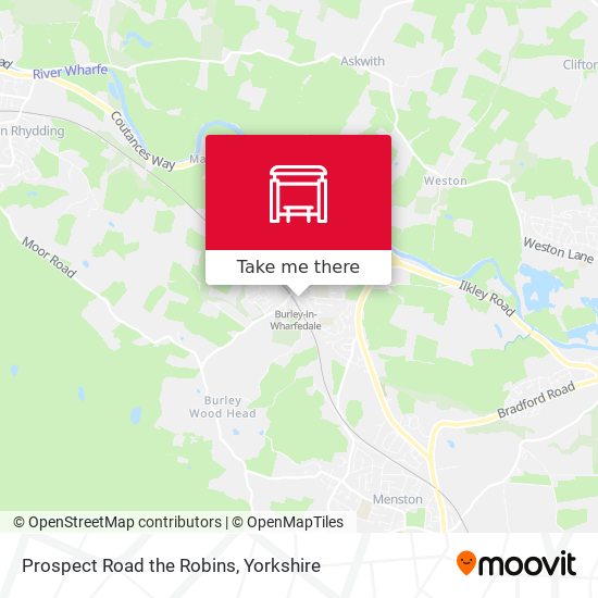 Prospect Road the Robins map