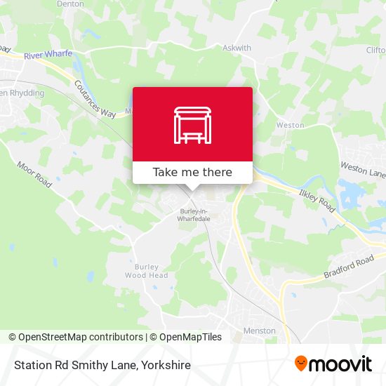 Station Rd Smithy Lane map