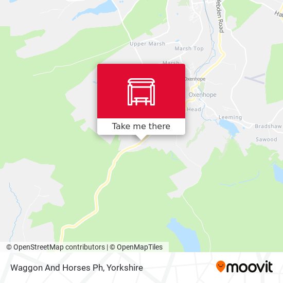 Waggon And Horses Ph map