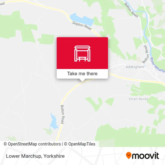 Lower Marchup map