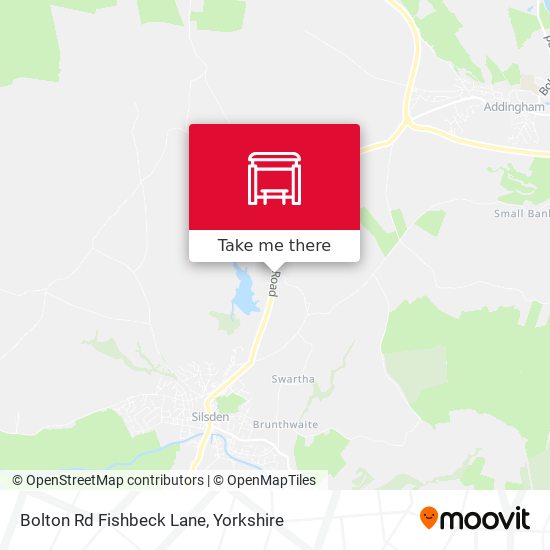 Bolton Rd Fishbeck Lane map